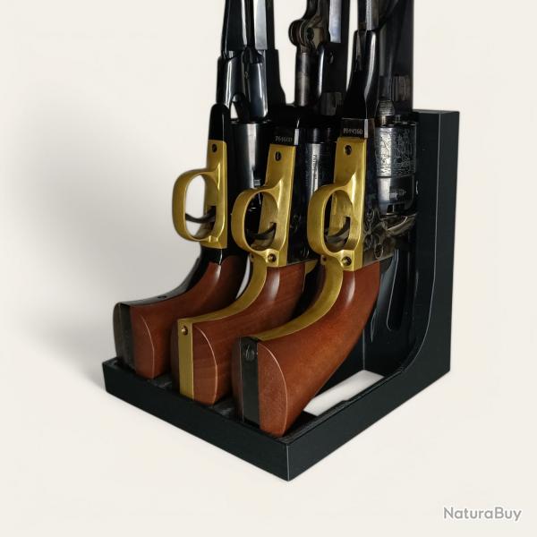 Ratelier pour 3 Revolvers à Poudre Noire