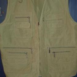 Gilet reporter, chasse et pêche neuf Taille XL