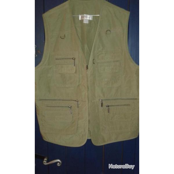 Gilet reporter, chasse et pche neuf Taille XL