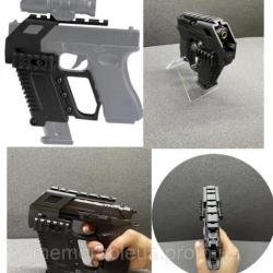 Glock Kit tactique pour Glock 17 18 19 Series la PARTIE SUPERIEURE