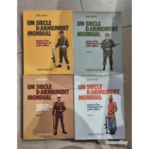 Un sicle d'armement mondial en 4 volumes