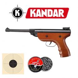 Pistolet à plombs S2 Kandar® Calibre 5,5mm + 1 x boîte de  plombs + cibles ! 2