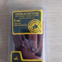 Cordon nettoyage / Bore Snake 6mm