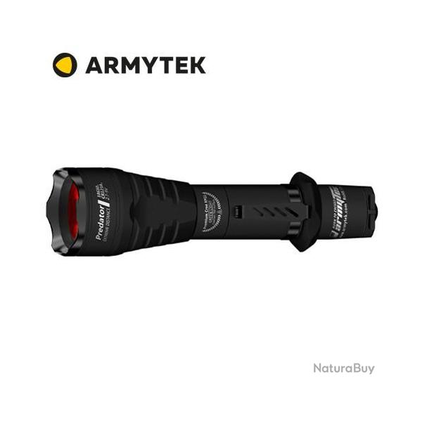 Lampe torche Armytek Predator Red - 160 Lumens en lumire rouge