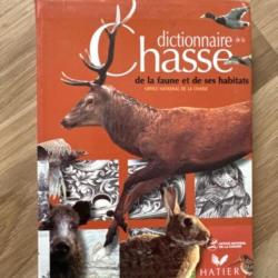 Livre dictionnaire de la chasse