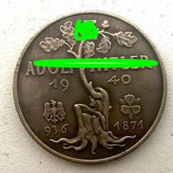 Ancienne Médaille Jeton piéce Allemande ww2