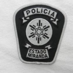 insigne badge Police  Vénézuela POLICIA Estado Miranda