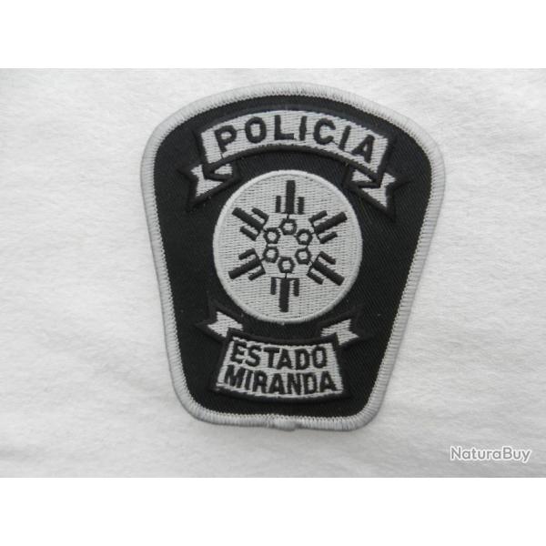 insigne badge Police  Vnzuela POLICIA Estado Miranda