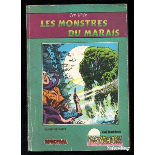 les monstres du marais  dmon collection psychose 6 de len wein comic's , bd de presse ,