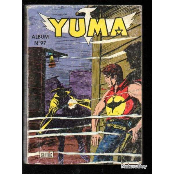 yuma album 97 , 342, 343, 344  comic's , bd de presse ,