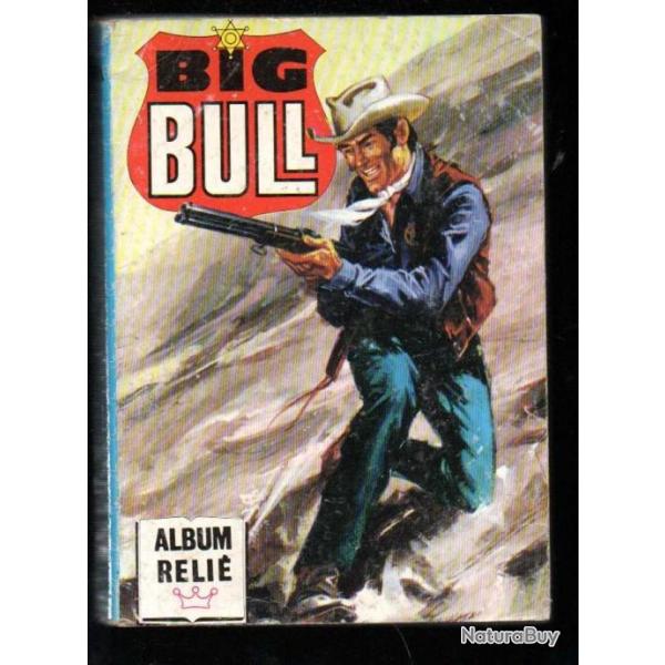 big bull album reli 137, 138, 139, 140 comic's , bd de presse , western