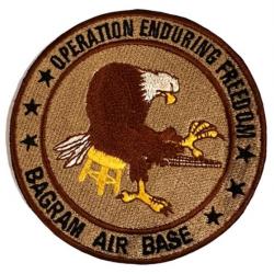 Patch Opération Enduring Freedom Bagram Air Base Afghanistan