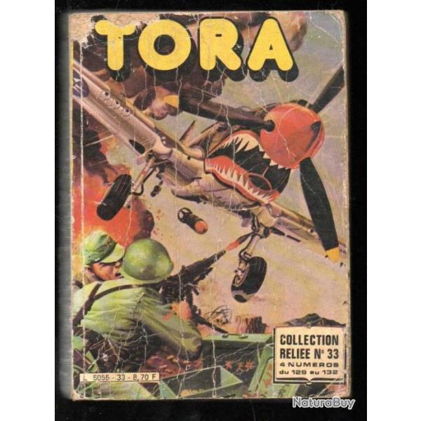 tora reli 33 , 129, 130, 131, 132 comic's , bd de presse