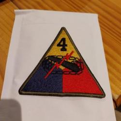 Patch armée us 4th ARMORED DIVISION 1