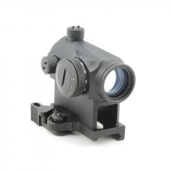 Viseur point rouge type Micro T1 - Noir - JJ Airsoft