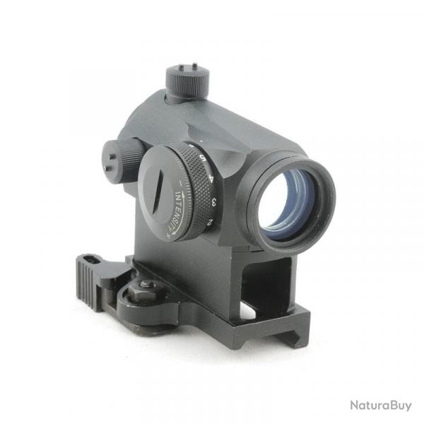 Viseur point rouge type Micro T1 - Noir - JJ Airsoft
