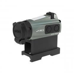 Viseur point rouge solaire XTSP avec mount Low QD - Gris - JJ Airsoft