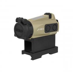 Viseur point rouge solaire XTSP avec mount Low QD - Tan - JJ Airsoft