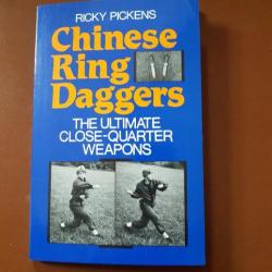 Livre Chinese Ring Daggers ultimate close quarter weapons par Ricky Pickens