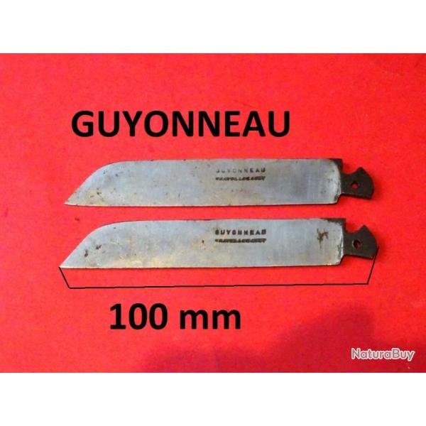 2 lames couteaux GUYONNEAU CHATELLERAULT - VENDU PAR JEPERCUTE (D24A126)