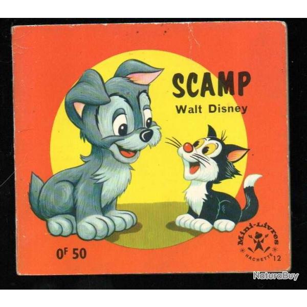 scamp walt disney mini livres hachette 12 collector