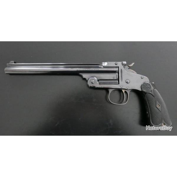 Pistolet monocoup 22LR Smith&Wesson 2nd mod 1891