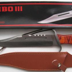 COUTEAU DE CHASSE  RAMBO III  - Ref.H3