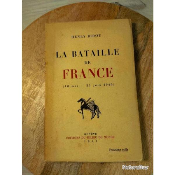 Livre La Bataille de France 1941 WW2