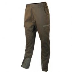 Pantalon de chasse Treeland imperméable T559 - Vert/vert foncé / 56