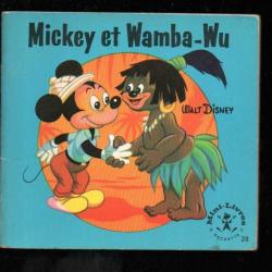mickey et wamba-wu walt disney mini livres hachette 38 collector