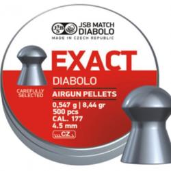 Boîte de 500 plombs JSB Diabolo Exact - Cal. 4.5 - 4.50 mm