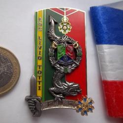 ENSOA 352° Promotion TOTTI Légion étrangère 1° REC, insigne neuf, numéroté