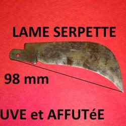 lame de serpette lame couteaux artisan - VENDU PAR JEPERCUTE (D24A125)