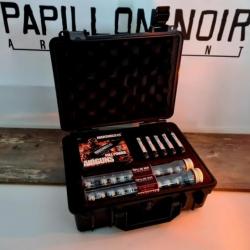 PACK MALLETTE IP67 PNA / MARSHALS x20 CAL.68 ACIER + 15 CAPSULES CO2 12G MARSHALS+EMPLACEMENT ARME.