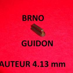 guidon BRNO hauteur 4.13 mm queue d'aronde 4.75mm -VENDU PAR JEPERCUTE (D24A206)