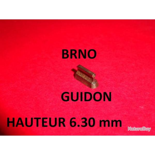 guidon acier BRNO hauteur 6.30 mm queue d'aronde 4.70mm -VENDU PAR JEPERCUTE (D24A207)