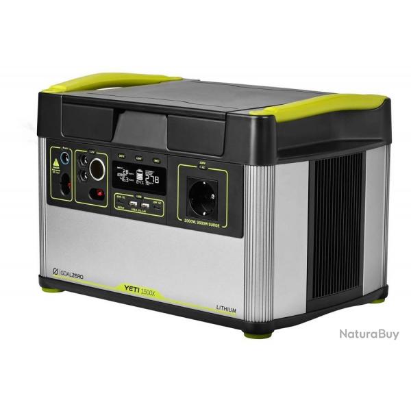 BATTERIE CENTRALE LITHIUM PORTABLE YETI 1500X - GOAL ZERO