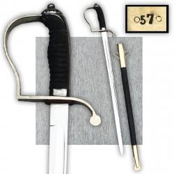 TRES RARE & SUBLIME SABRE DE POLICE HOLLANDAISE BLUCHER LAME DROITE COMPLET XIX ORIGINAL