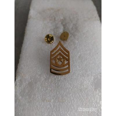 Grade armée us COMMAND SERGEANT MAJOR ORIGINAL - Epaulettes - Grades ...