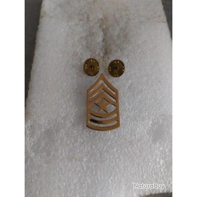 Grade armée us SERGEANT MAJOR ORIGINAL - Epaulettes - Grades - Galons ...