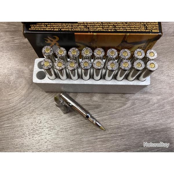 Munitions browning BXR 4 boites calibre 30.06 spring 155g