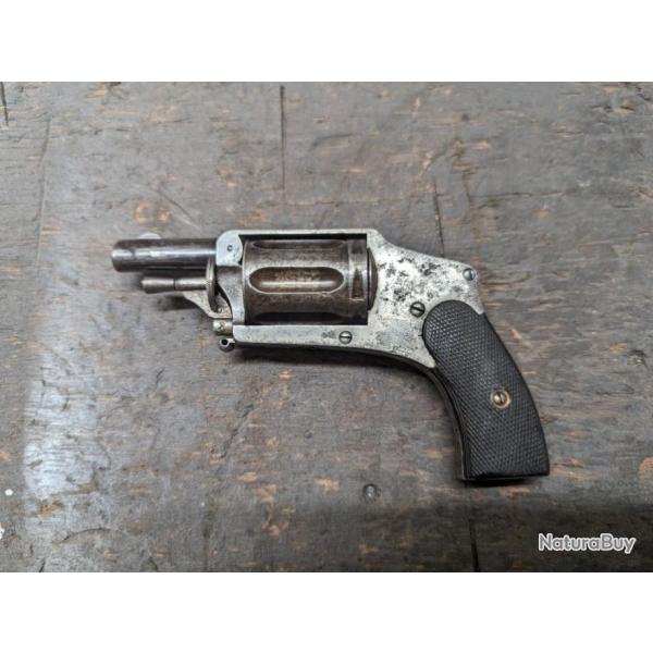 Velodog Depot de Paris Revolver Pistolet 6mm Velodog Barillet Hammerless Original Origine