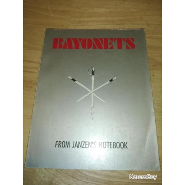 LIVRE "BAYONETS" FROM JANZEN'S NOTEBOOK