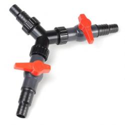 ++ACTI-Y-distributeur 20/25mm pour Tuyau de bassin (3/4" / 1") valve réglage bassin50174