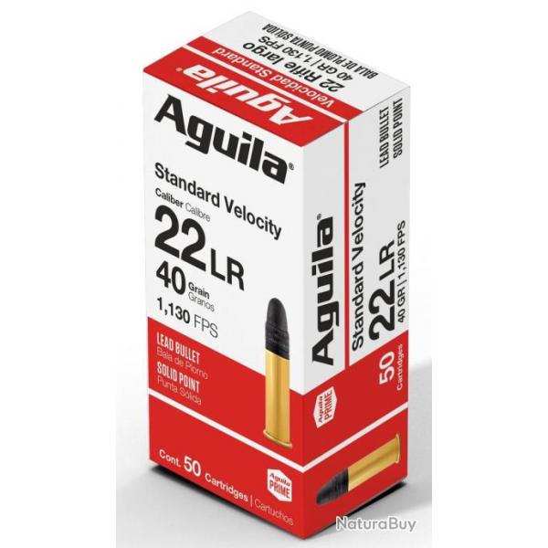 AGUILA - Cartouche 22LR SV SP 40g (x50)