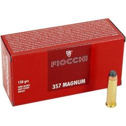 FIOCCHI - Cartouche C.357MAG SJSP 158gr (x50)