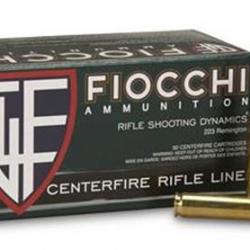 FIOCCHI - Cartouche C.223 FMJ 55gr (x50)