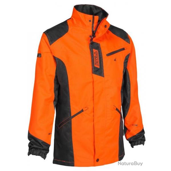 Veste de traque Attila orange noir VERNEY CARRON