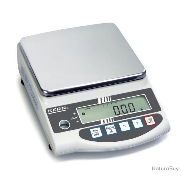 Kern - Balance de prcision EW-N 180x160 mm porte max. 12000 g - EW 12000-1NM Kern sohn