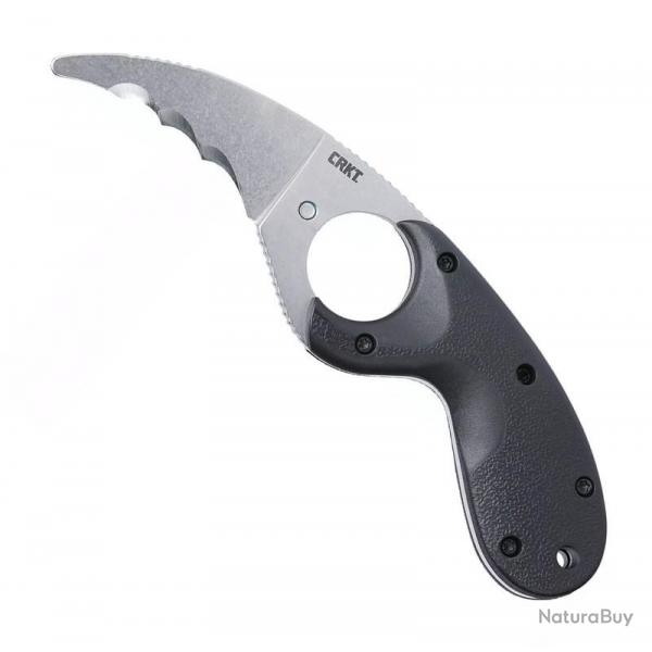 Poignard "Bear Claw" stonewash, Couleur noir [CRKT]